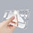 Ultra-thin Transparent TPU Soft Case Cover H09 for Samsung Galaxy S23 5G