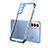 Ultra-thin Transparent TPU Soft Case Cover H09 for Samsung Galaxy S23 5G Blue