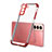 Ultra-thin Transparent TPU Soft Case Cover H09 for Samsung Galaxy S23 5G Red