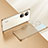 Ultra-thin Transparent TPU Soft Case Cover LD2 for Huawei P50 Gold