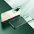 Ultra-thin Transparent TPU Soft Case Cover LD2 for Huawei P60 Art Green