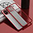 Ultra-thin Transparent TPU Soft Case Cover S01 for Xiaomi Mi 11 Lite 4G Red