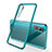 Ultra-thin Transparent TPU Soft Case Cover S01 for Xiaomi Mi Note 10 Pro Cyan