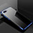 Ultra-thin Transparent TPU Soft Case Cover S02 for Oppo R15X Blue