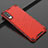 Ultra-thin Transparent TPU Soft Case Cover S02 for Samsung Galaxy A90 5G Red