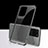 Ultra-thin Transparent TPU Soft Case Cover S02 for Samsung Galaxy S20 Ultra Black