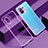 Ultra-thin Transparent TPU Soft Case Cover S02 for Xiaomi Mi 11 5G Purple