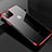 Ultra-thin Transparent TPU Soft Case Cover S03 for Apple iPhone 11 Pro Red