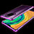 Ultra-thin Transparent TPU Soft Case Cover S03 for Huawei Mate 30E Pro 5G Purple
