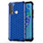 Ultra-thin Transparent TPU Soft Case Cover S06 for Huawei P20 Lite (2019) Blue