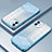 Ultra-thin Transparent TPU Soft Case Cover SY1 for Apple iPhone 12 Blue