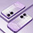 Ultra-thin Transparent TPU Soft Case Cover SY1 for OnePlus Ace 2V 5G Purple