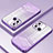 Ultra-thin Transparent TPU Soft Case Cover SY1 for Xiaomi Redmi 11A 4G Purple