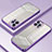 Ultra-thin Transparent TPU Soft Case Cover SY2 for Apple iPhone 12 Pro Max Purple