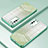 Ultra-thin Transparent TPU Soft Case Cover SY2 for Huawei Honor X10 5G Green