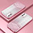 Ultra-thin Transparent TPU Soft Case Cover SY2 for Huawei Honor X10 Max 5G Rose Gold