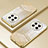 Ultra-thin Transparent TPU Soft Case Cover SY2 for Huawei Mate 50 Pro Gold