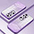 Ultra-thin Transparent TPU Soft Case Cover SY2 for Huawei P50 Pro Purple