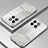 Ultra-thin Transparent TPU Soft Case Cover SY2 for OnePlus 10T 5G Silver