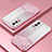 Ultra-thin Transparent TPU Soft Case Cover SY2 for OnePlus Nord 2 5G Rose Gold