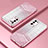 Ultra-thin Transparent TPU Soft Case Cover SY2 for Oppo A74 5G Rose Gold