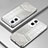 Ultra-thin Transparent TPU Soft Case Cover SY2 for Oppo A96 5G Silver