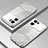 Ultra-thin Transparent TPU Soft Case Cover SY2 for Oppo K10 5G Silver