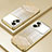 Ultra-thin Transparent TPU Soft Case Cover SY2 for Oppo K10 Pro 5G Gold