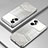 Ultra-thin Transparent TPU Soft Case Cover SY2 for Oppo K10 Pro 5G Silver