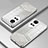Ultra-thin Transparent TPU Soft Case Cover SY2 for Oppo Reno10 Pro 5G Silver