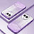 Ultra-thin Transparent TPU Soft Case Cover SY2 for Realme 11 5G Purple