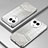 Ultra-thin Transparent TPU Soft Case Cover SY2 for Realme V50 5G Silver