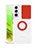 Ultra-thin Transparent TPU Soft Case Cover with Finger Ring Stand A01 for Samsung Galaxy S21 Plus 5G Red