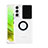 Ultra-thin Transparent TPU Soft Case Cover with Finger Ring Stand S01 for Samsung Galaxy S22 5G