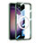 Ultra-thin Transparent TPU Soft Case Cover with Mag-Safe Magnetic AC1 for Samsung Galaxy S23 5G Green