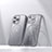 Ultra-thin Transparent TPU Soft Case Cover with Mag-Safe Magnetic LD4 for Apple iPhone 15 Pro Gray