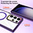 Ultra-thin Transparent TPU Soft Case Cover with Mag-Safe Magnetic SD1 for Samsung Galaxy S21 Ultra 5G