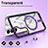 Ultra-thin Transparent TPU Soft Case Cover with Mag-Safe Magnetic SD1 for Samsung Galaxy S24 5G