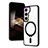 Ultra-thin Transparent TPU Soft Case Cover with Mag-Safe Magnetic SD1 for Samsung Galaxy S24 5G Black