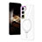 Ultra-thin Transparent TPU Soft Case Cover with Mag-Safe Magnetic SD1 for Samsung Galaxy S24 Plus 5G