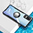 Ultra-thin Transparent TPU Soft Case Cover with Magnetic Finger Ring Stand BH1 for Xiaomi Civi 5G