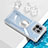 Ultra-thin Transparent TPU Soft Case Cover with Magnetic Finger Ring Stand BH1 for Xiaomi Mi 13 5G White