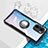 Ultra-thin Transparent TPU Soft Case Cover with Magnetic Finger Ring Stand BH1 for Xiaomi Redmi K40 5G