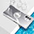 Ultra-thin Transparent TPU Soft Case Cover with Magnetic Finger Ring Stand BH1 for Xiaomi Redmi K50 Gaming 5G