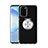 Ultra-thin Transparent TPU Soft Case Cover with Magnetic Finger Ring Stand C01 for Samsung Galaxy S20 Plus