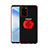 Ultra-thin Transparent TPU Soft Case Cover with Magnetic Finger Ring Stand C01 for Samsung Galaxy S20 Plus Red