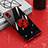 Ultra-thin Transparent TPU Soft Case Cover with Magnetic Finger Ring Stand for Sony Xperia Ace III Red