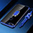 Ultra-thin Transparent TPU Soft Case Cover with Magnetic Finger Ring Stand S01 for Huawei Honor 7A Blue