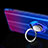 Ultra-thin Transparent TPU Soft Case Cover with Magnetic Finger Ring Stand S01 for Oppo RX17 Neo