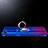 Ultra-thin Transparent TPU Soft Case Cover with Magnetic Finger Ring Stand S01 for Oppo RX17 Neo